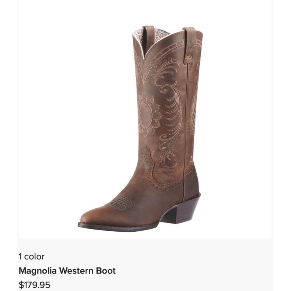 Ariat Magnolia Western Boot size 7 1/2